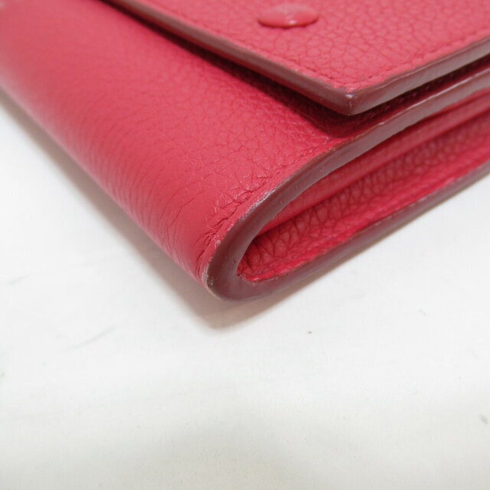 Celine leather red bifold long wallet - Picture 5 of 10